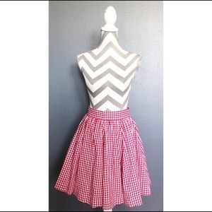 Trashy Diva Retro Gingham Circle Skirt